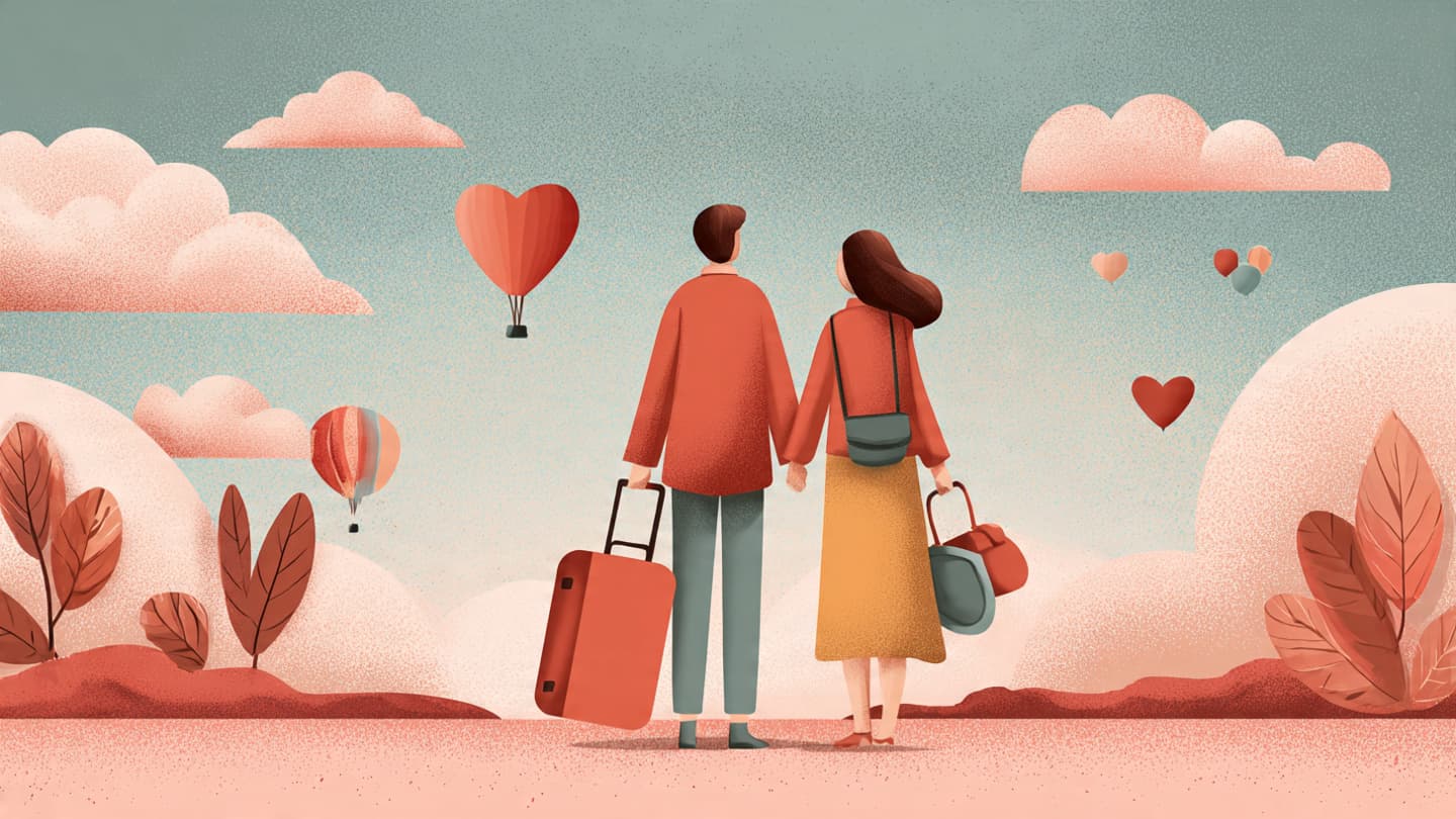 Planning long distance relationship milestones and future visits